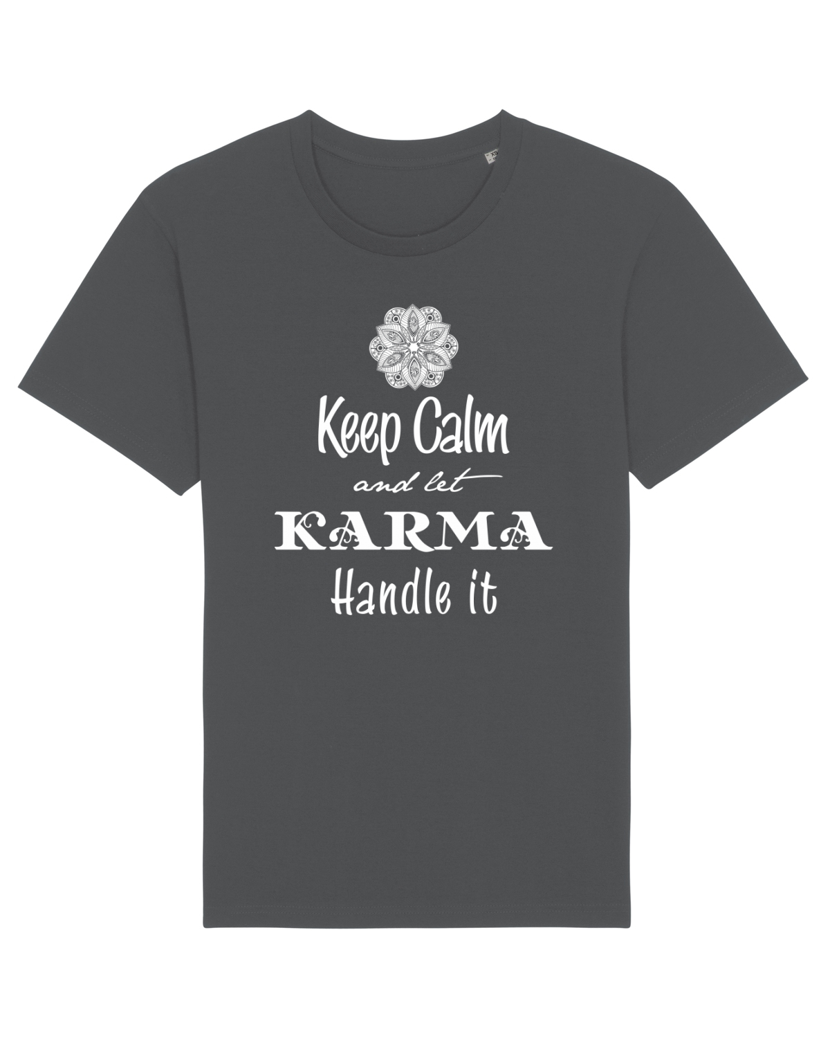 Tricou mânecă scurtă Unisex Rocker Anthracite