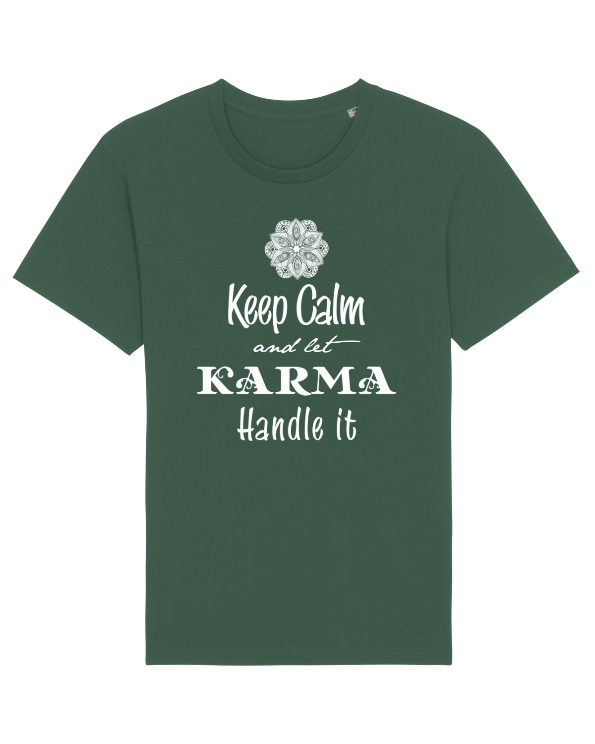 Tricou mânecă scurtă Unisex Rocker Bottle Green