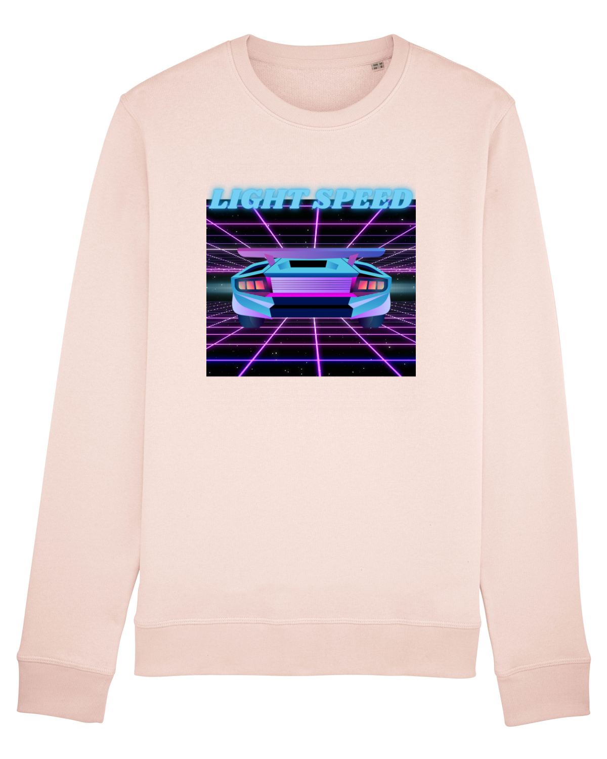 Bluză mânecă lungă Unisex Rise Candy Pink