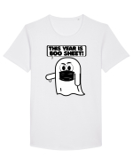 Fantoma Amuzanta Tricou mânecă scurtă guler larg Bărbat Skater
