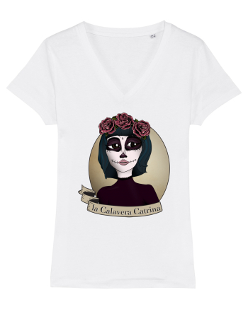 Calavera Catrina White