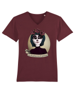 Calavera Catrina Tricou mânecă scurtă guler V Bărbat Presenter