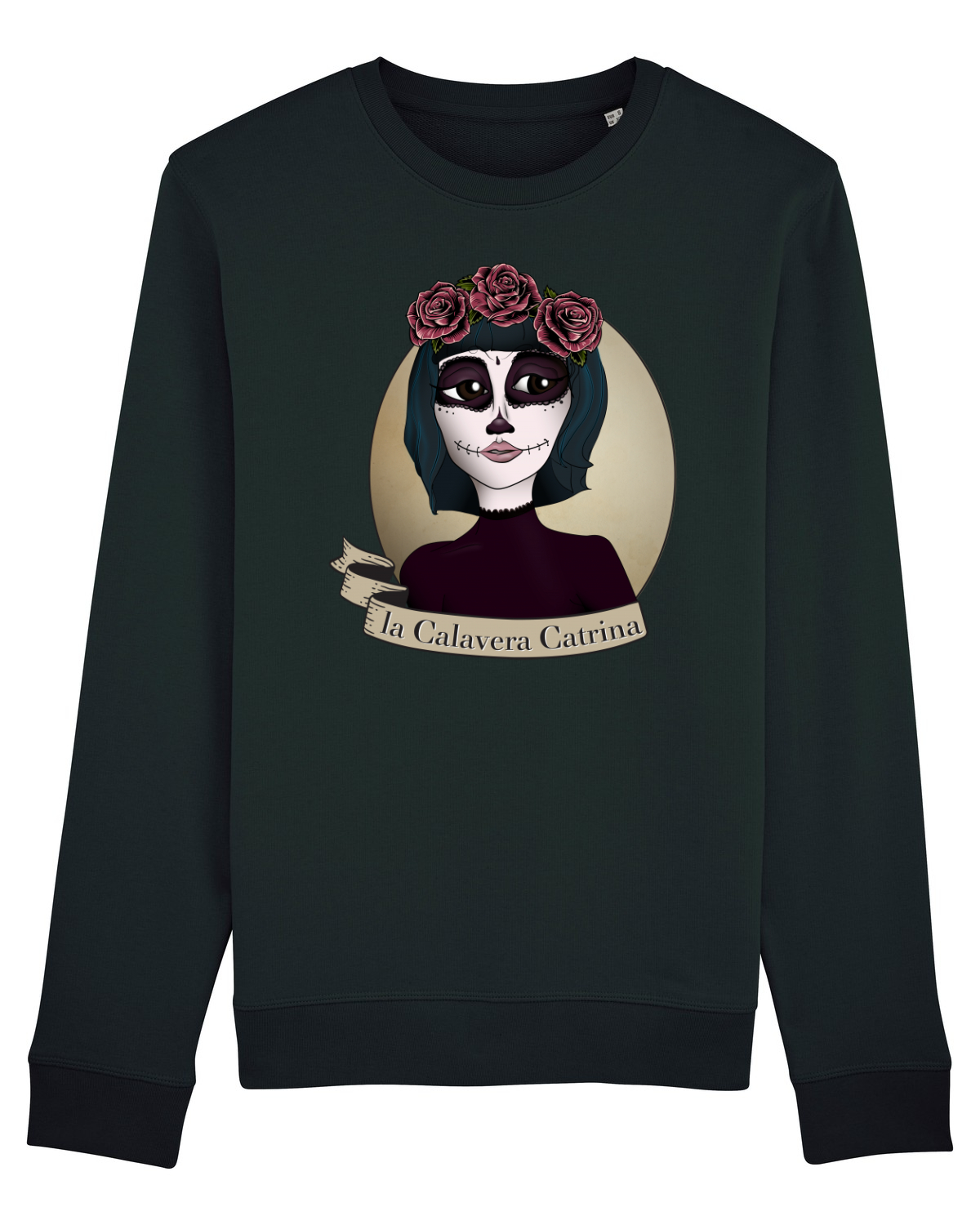 Bluză mânecă lungă Unisex Rise Black