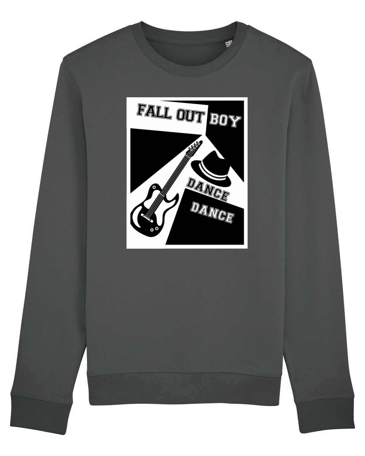 Bluză mânecă lungă Unisex Rise Anthracite