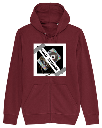 Caseta Old School  Burgundy