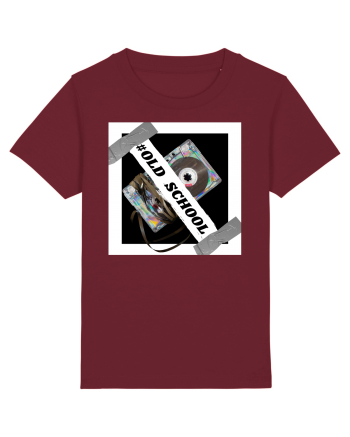 Caseta Old School  Burgundy