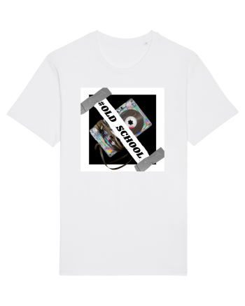 Caseta Old School  White