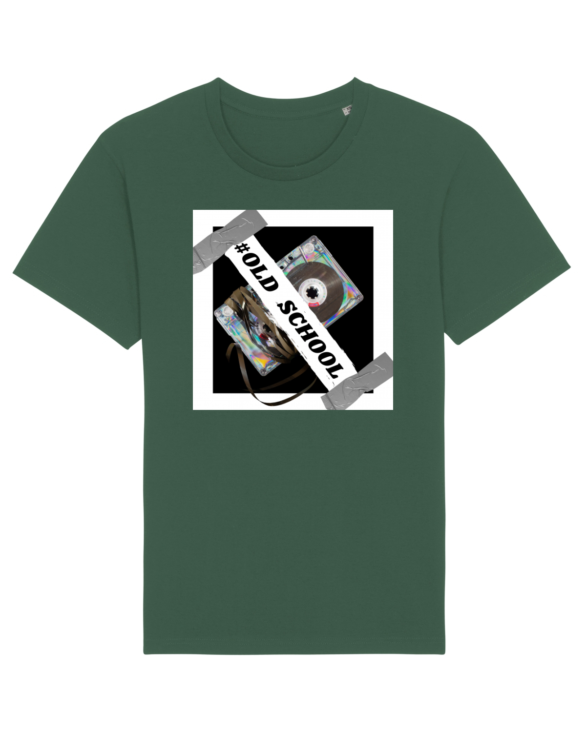 Tricou mânecă scurtă Unisex Rocker Bottle Green