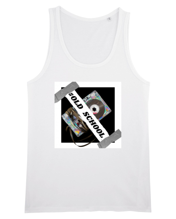 Caseta Old School  White