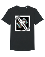 Caseta Old School  Tricou mânecă scurtă guler larg Bărbat Skater