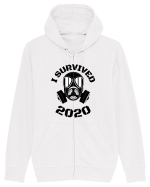 Am supravietuit 2020 Hanorac cu fermoar Unisex Connector
