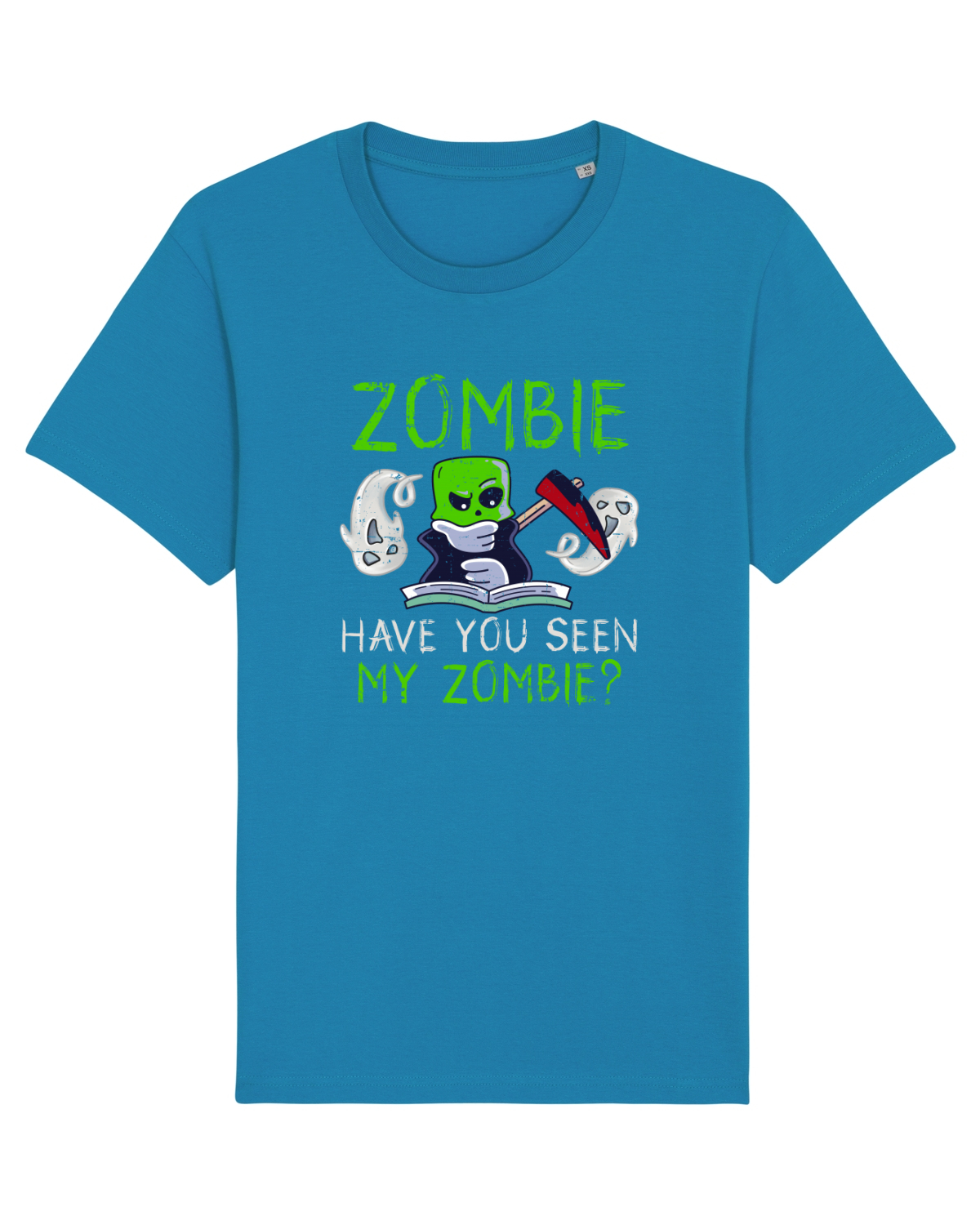 Tricou mânecă scurtă Unisex Rocker Azur