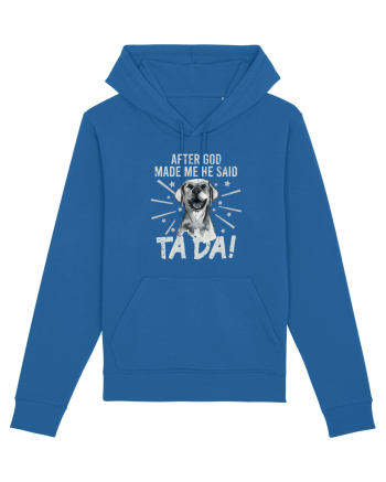 Vintage Golden Retriever Royal Blue
