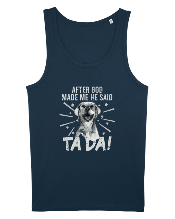 Vintage Golden Retriever Navy