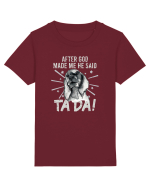 Cocker Spaniol Vintage Tricou mânecă scurtă  Copii Mini Creator