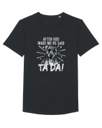 Pit Bull Vintage Tricou mânecă scurtă guler larg Bărbat Skater