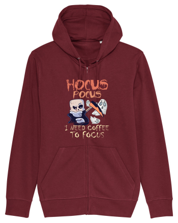 Hocus Pocus Am Nevoie De Cafea Sa Ma Concentrez Burgundy