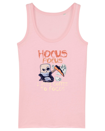 Hocus Pocus Am Nevoie De Cafea Sa Ma Concentrez Cotton Pink