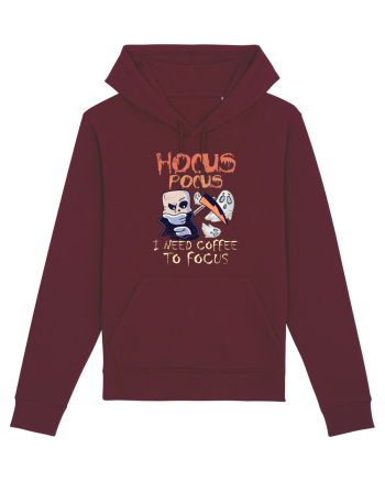 Hocus Pocus Am Nevoie De Cafea Sa Ma Concentrez Burgundy