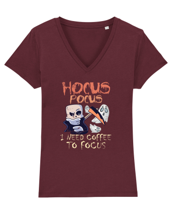 Hocus Pocus Am Nevoie De Cafea Sa Ma Concentrez Burgundy
