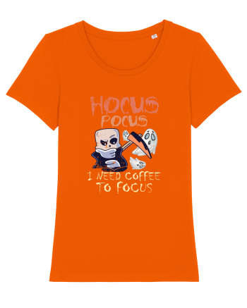 Hocus Pocus Am Nevoie De Cafea Sa Ma Concentrez Bright Orange