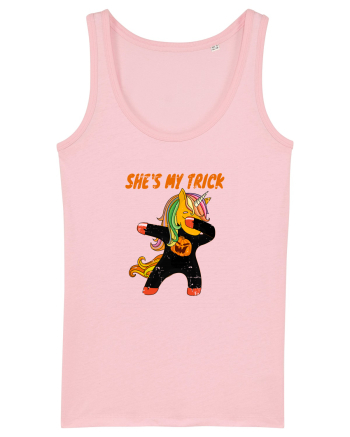 Ea e partenera mea Halloween Cotton Pink