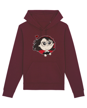Geek Girl Burgundy