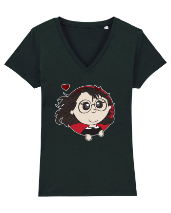 Geek Girl Black