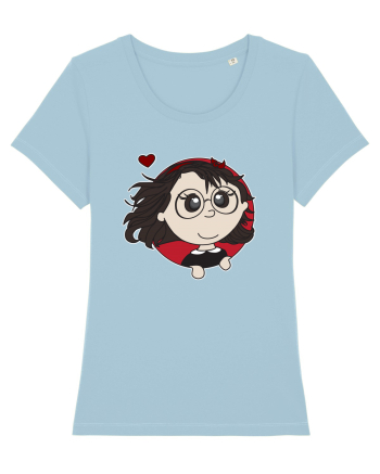 Geek Girl Sky Blue