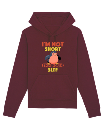 Un pinguin suparat Burgundy