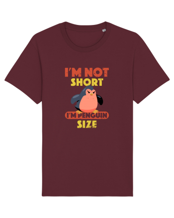 Un pinguin suparat Burgundy