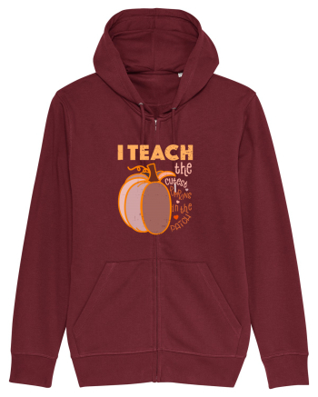 Tricou de profesor Burgundy