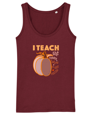 Tricou de profesor Burgundy