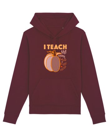 Tricou de profesor Burgundy