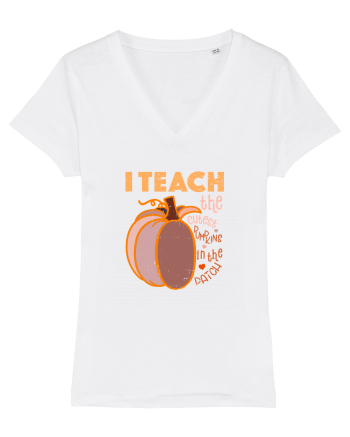 Tricou de profesor White