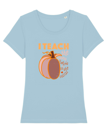 Tricou de profesor Sky Blue