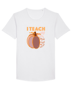Tricou de profesor Tricou mânecă scurtă guler larg Bărbat Skater