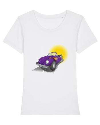 VW Beetle White