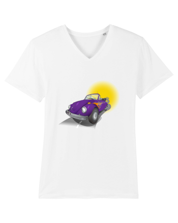 VW Beetle White
