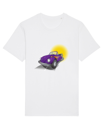 VW Beetle White