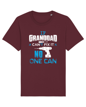 Granddad can fix it. Burgundy