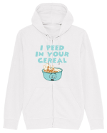 Peed in your cereal Hanorac cu fermoar Unisex Connector