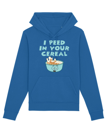 Peed in your cereal Royal Blue