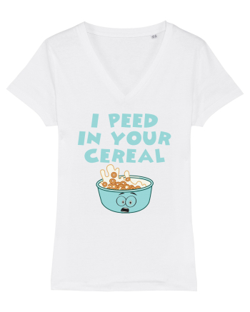 Peed in your cereal White