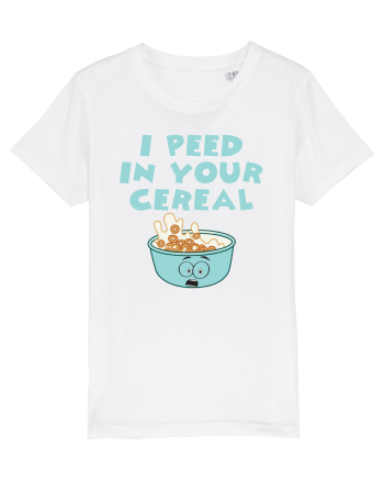 Peed in your cereal White