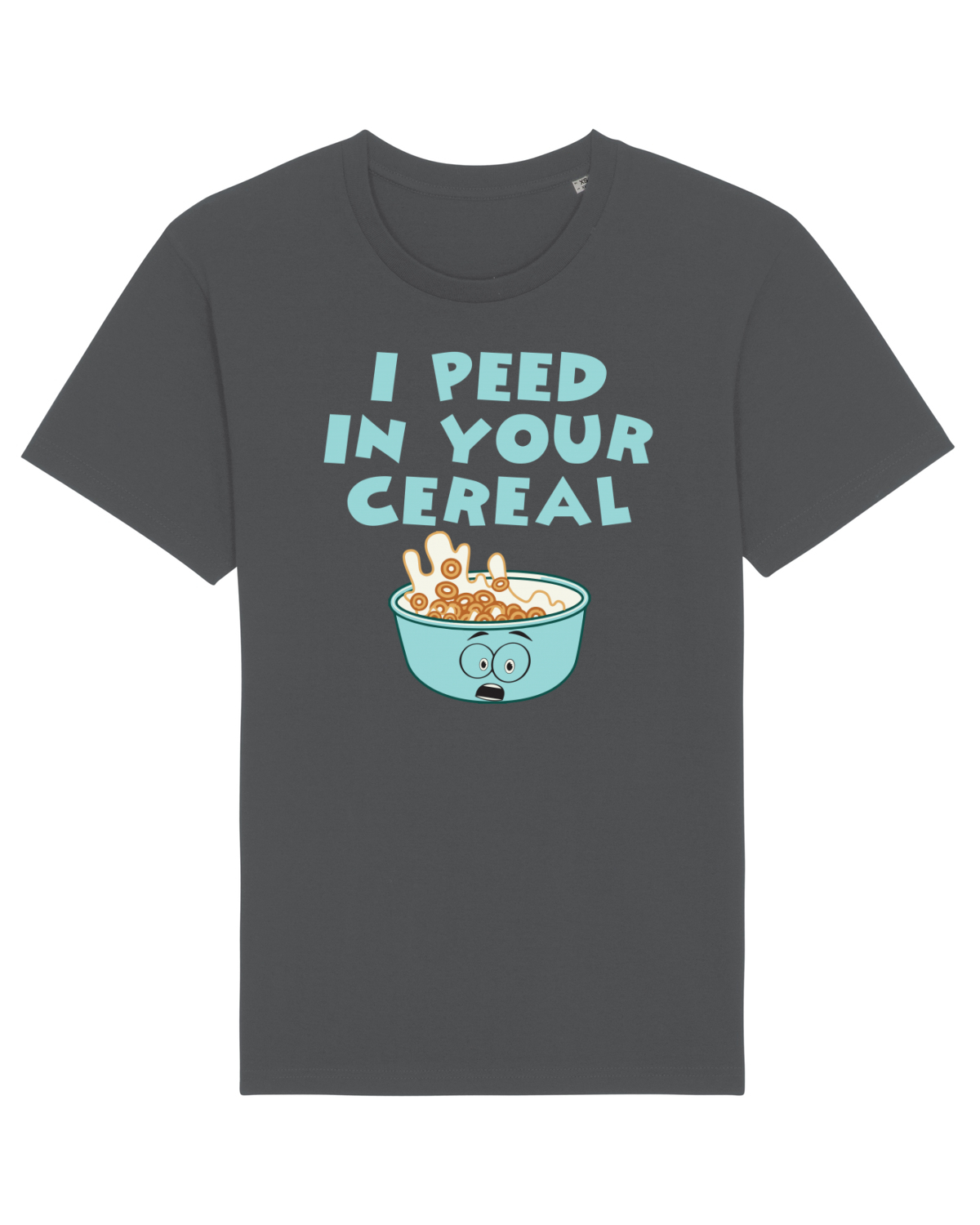Tricou mânecă scurtă Unisex Rocker Anthracite