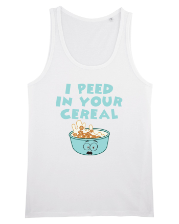 Peed in your cereal White
