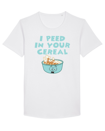 Peed in your cereal White
