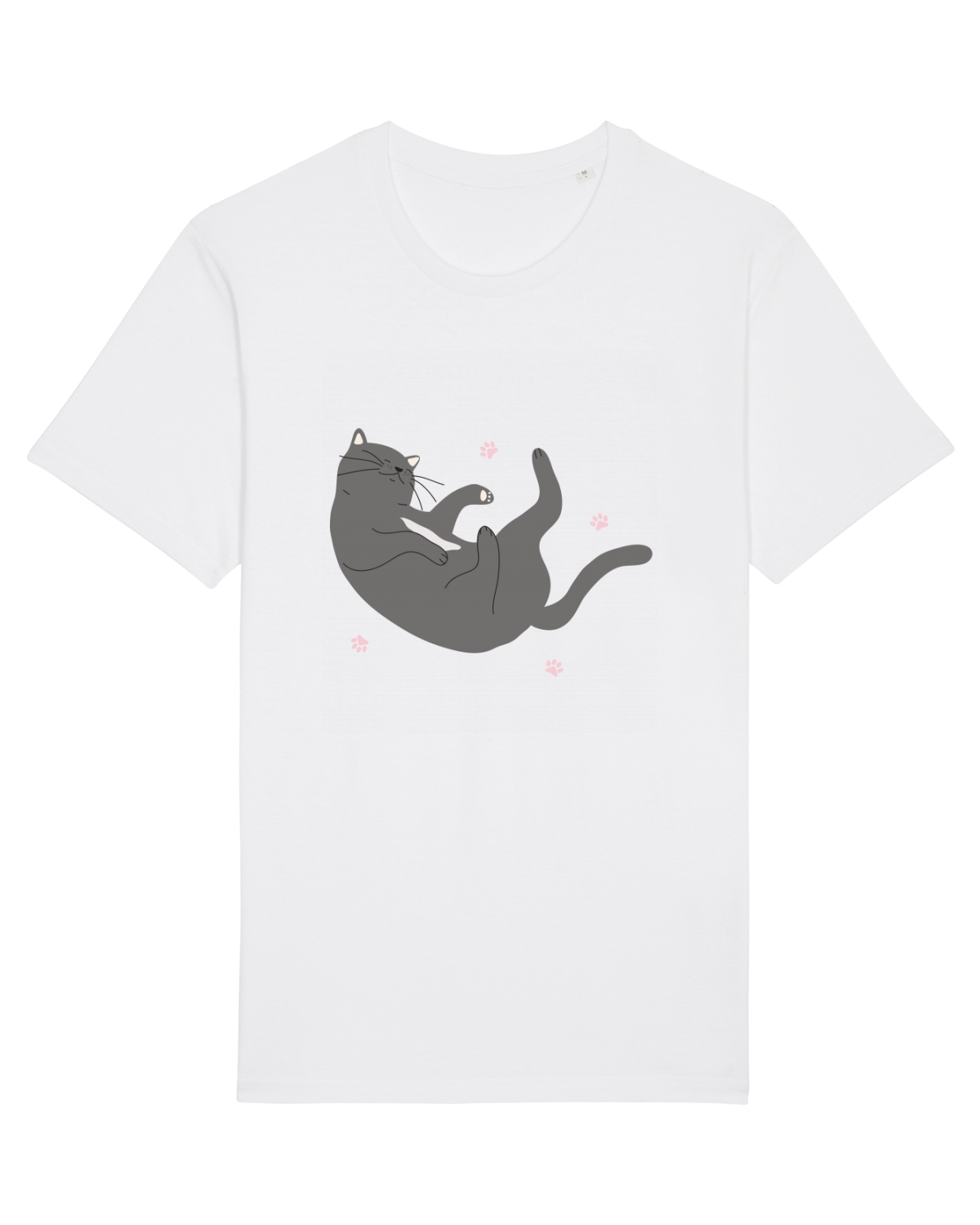 Tricou mânecă scurtă Unisex Rocker White