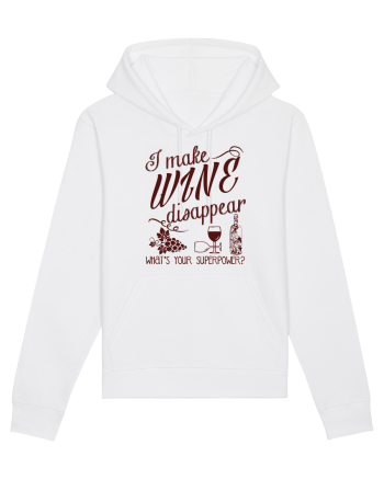 Wine disappear White